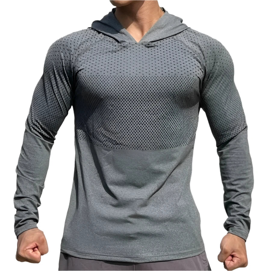 Mens Lightweight Fitness Hoodie